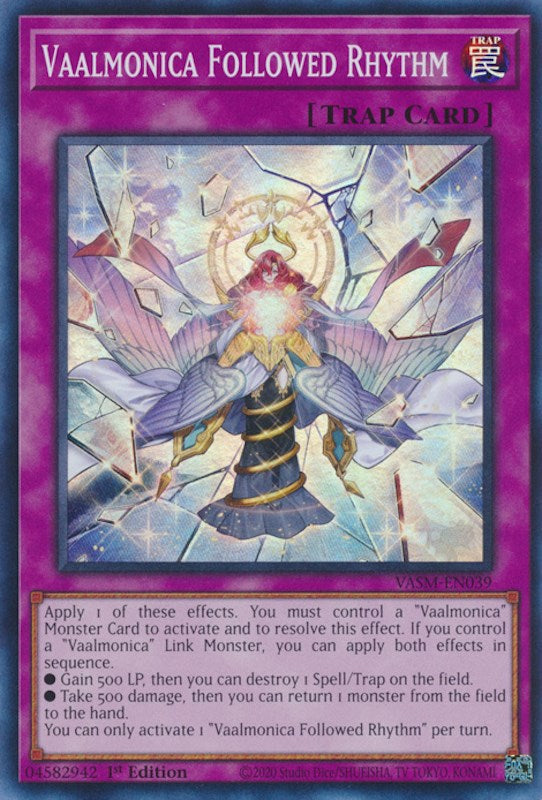 Vaalmonica Followed Rhythm [VASM-EN039] Super Rare | Jomio and Rueliete's Cards and Comics