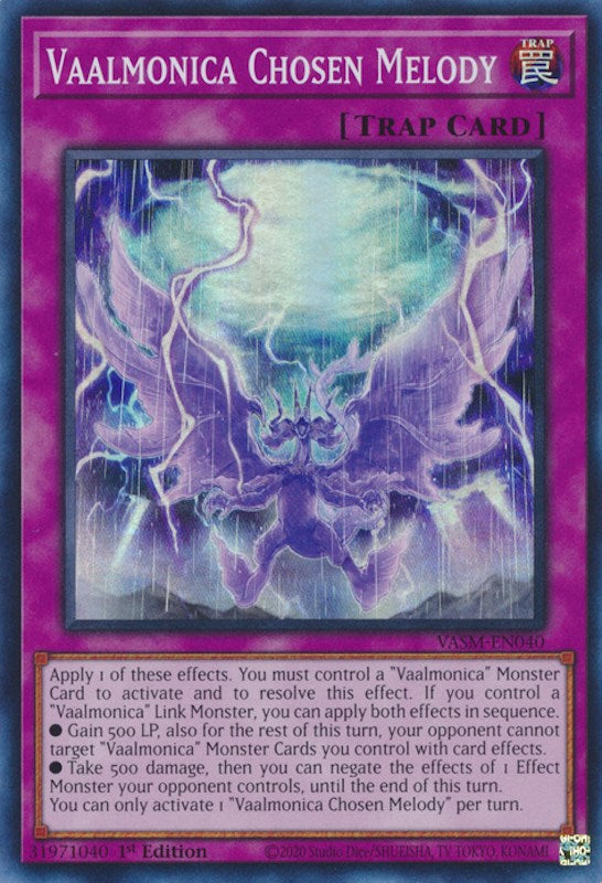 Vaalmonica Chosen Melody [VASM-EN040] Super Rare | Jomio and Rueliete's Cards and Comics