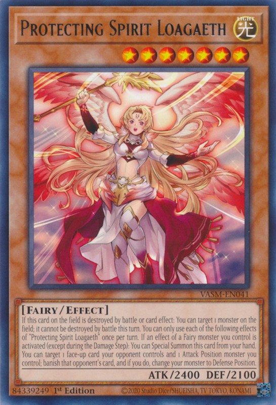 Protecting Spirit Loagaeth [VASM-EN041] Rare | Jomio and Rueliete's Cards and Comics