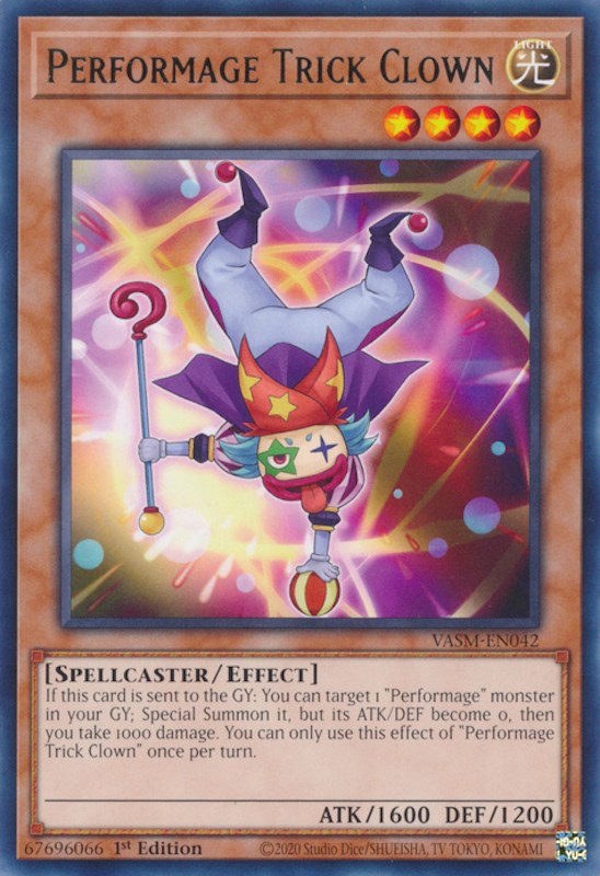 Performage Trick Clown [VASM-EN042] Rare | Jomio and Rueliete's Cards and Comics