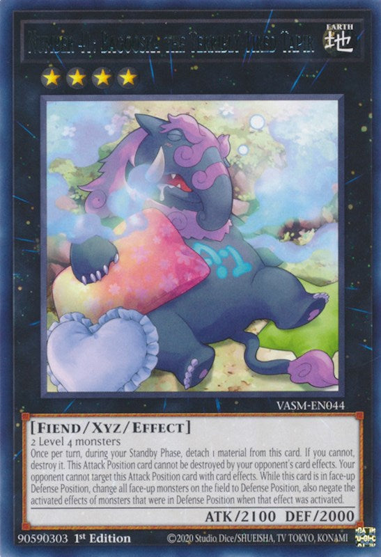 Number 41: Bagooska the Terribly Tired Tapir [VASM-EN044] Rare | Jomio and Rueliete's Cards and Comics