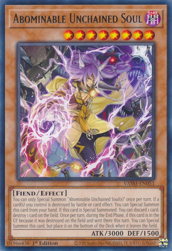 Abominable Unchained Soul [VASM-EN051] Rare | Jomio and Rueliete's Cards and Comics