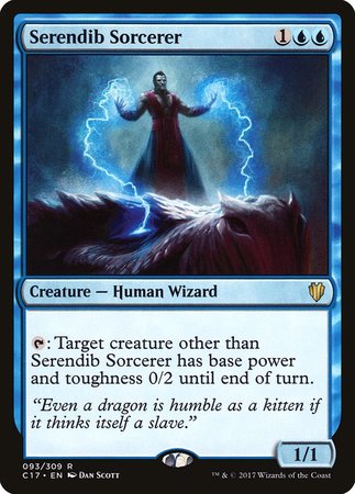 Serendib Sorcerer [Commander 2017] | Jomio and Rueliete's Cards and Comics