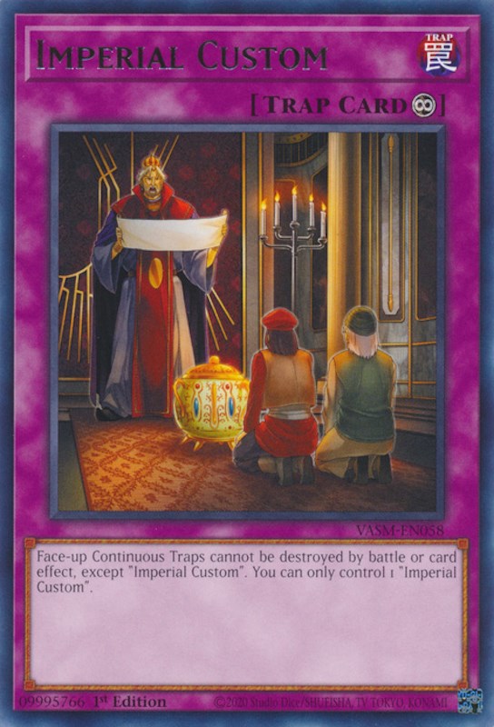 Imperial Custom [VASM-EN058] Rare | Jomio and Rueliete's Cards and Comics