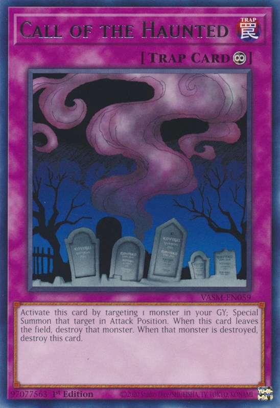 Call of the Haunted [VASM-EN059] Rare | Jomio and Rueliete's Cards and Comics