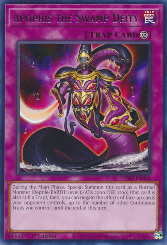 Apophis the Swamp Deity [VASM-EN060] Rare | Jomio and Rueliete's Cards and Comics