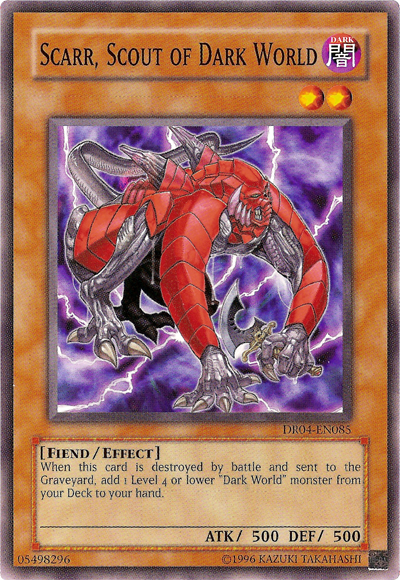 Scarr, Scout of Dark World [DR04-EN085] Common | Jomio and Rueliete's Cards and Comics