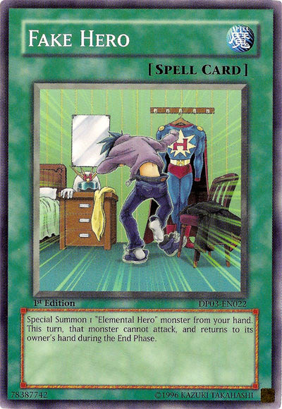 Fake Hero [DP03-EN022] Common | Jomio and Rueliete's Cards and Comics