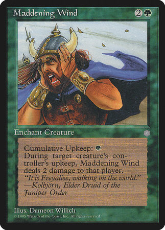 Maddening Wind [Ice Age] | Jomio and Rueliete's Cards and Comics