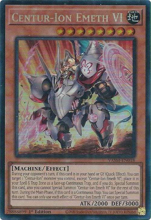Centur-Ion Emeth VI (CR) [VASM-EN018] Collector's Rare | Jomio and Rueliete's Cards and Comics