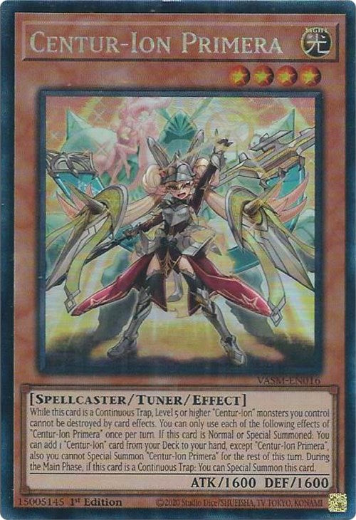 Centur-Ion Primera (CR) [VASM-EN016] Collector's Rare | Jomio and Rueliete's Cards and Comics