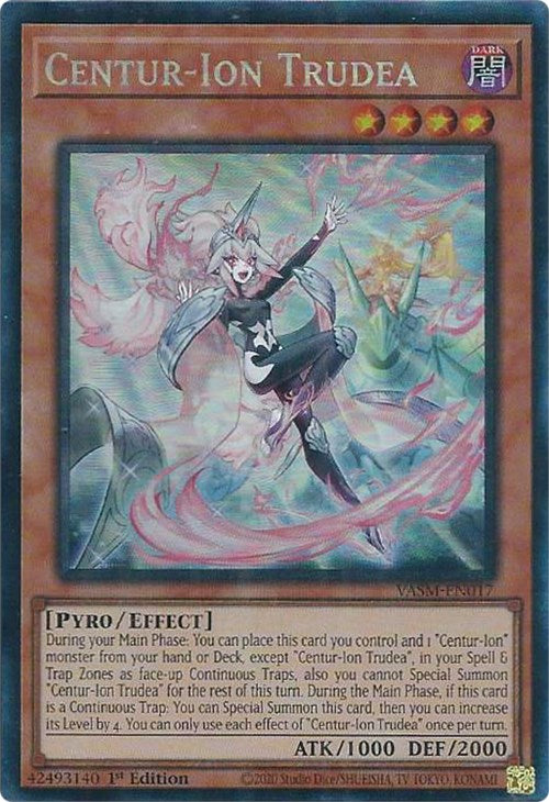 Centur-Ion Trudea (CR) [VASM-EN017] Collector's Rare | Jomio and Rueliete's Cards and Comics