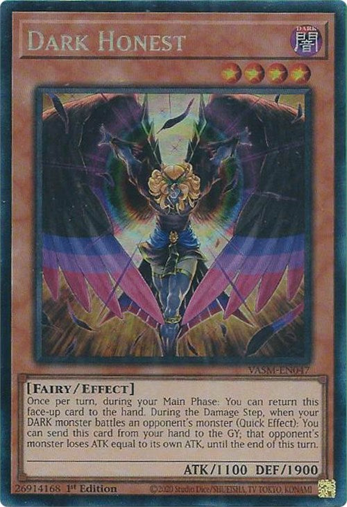 Dark Honest (CR) [VASM-EN047] Collector's Rare | Jomio and Rueliete's Cards and Comics