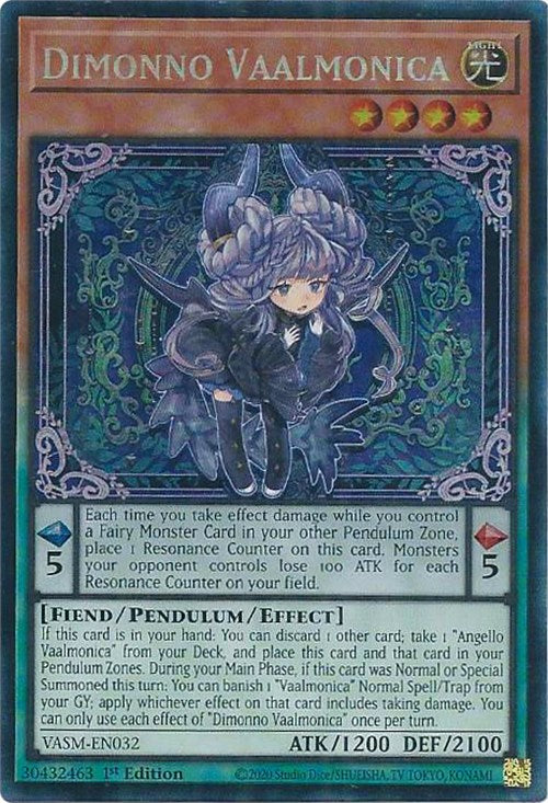 Dimonno Vaalmonica (CR) [VASM-EN032] Collector's Rare | Jomio and Rueliete's Cards and Comics