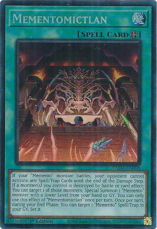 Mementomictlan (CR) [VASM-EN008] Collector's Rare | Jomio and Rueliete's Cards and Comics