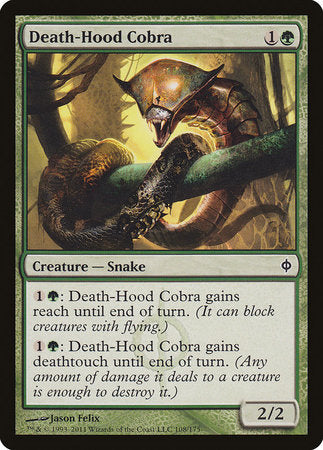 Death-Hood Cobra [New Phyrexia] | Jomio and Rueliete's Cards and Comics