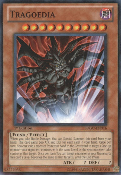 Tragoedia [SDGU-EN016] Common | Jomio and Rueliete's Cards and Comics