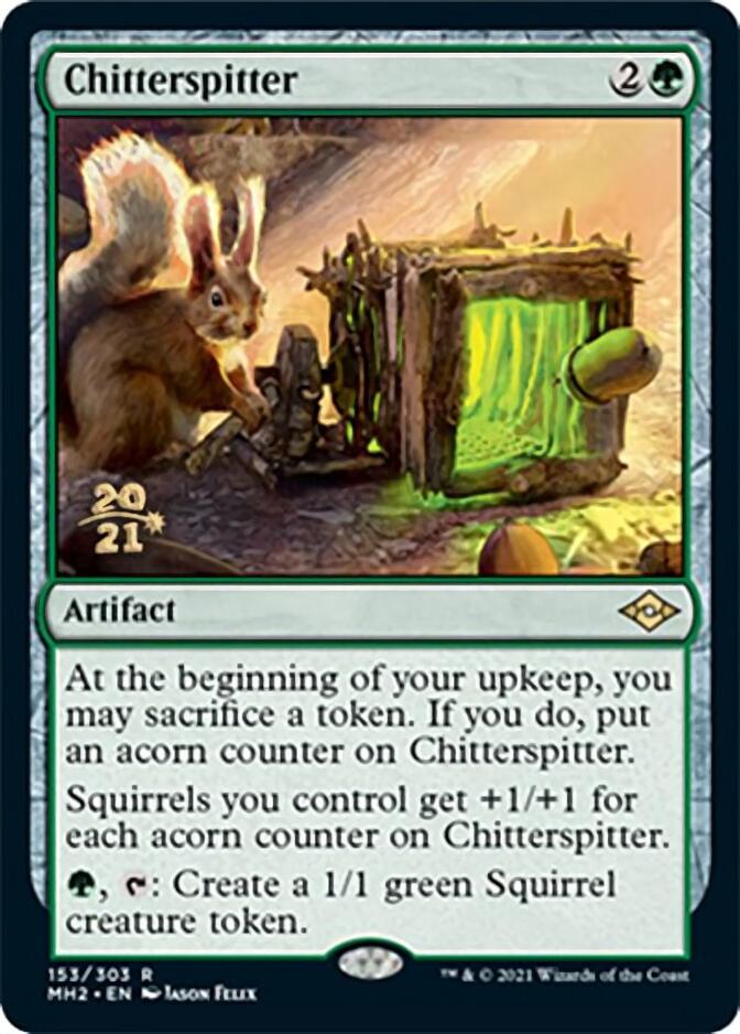 Chitterspitter [Modern Horizons 2 Prerelease Promos] | Jomio and Rueliete's Cards and Comics