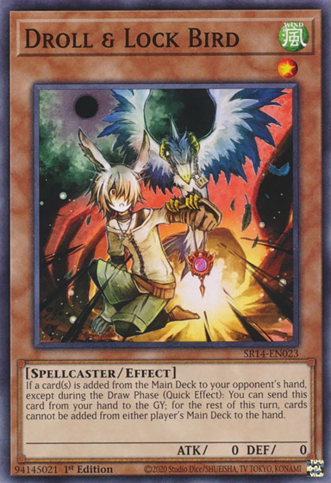 Droll & Lock Bird [SR14-EN023] Common | Jomio and Rueliete's Cards and Comics