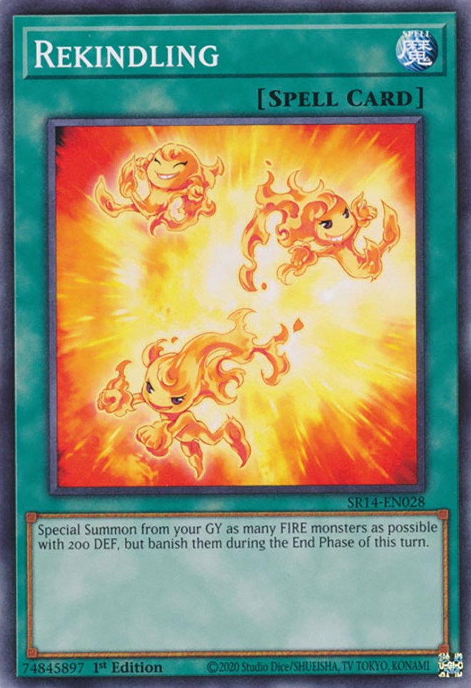 Rekindling [SR14-EN028] Common | Jomio and Rueliete's Cards and Comics