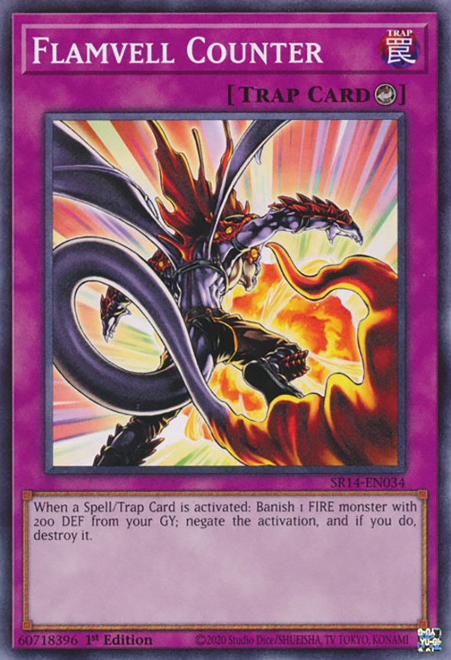 Flamvell Counter [SR14-EN034] Common | Jomio and Rueliete's Cards and Comics