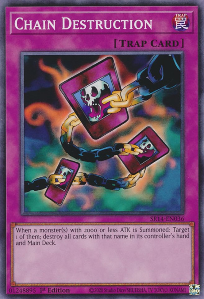 Chain Destruction [SR14-EN036] Common | Jomio and Rueliete's Cards and Comics