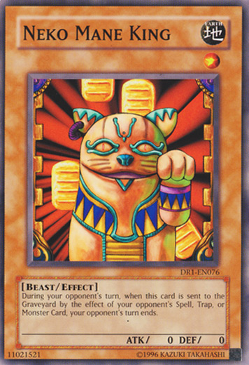 Neko Mane King [DR1-EN076] Common | Jomio and Rueliete's Cards and Comics
