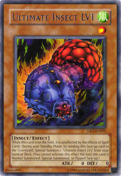 Ultimate Insect LV1 [DR3-EN005] Rare | Jomio and Rueliete's Cards and Comics