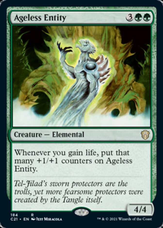 Ageless Entity [Commander 2021] | Jomio and Rueliete's Cards and Comics
