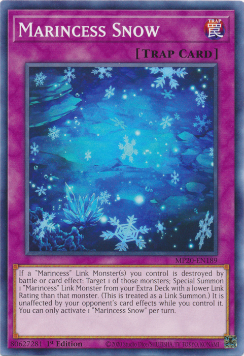 Marincess Snow [MP20-EN189] Common | Jomio and Rueliete's Cards and Comics