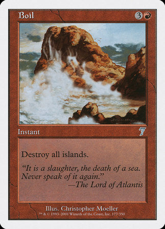 Boil [Seventh Edition] | Jomio and Rueliete's Cards and Comics