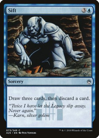 Sift [Masters 25] | Jomio and Rueliete's Cards and Comics
