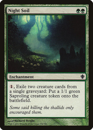 Night Soil [Commander 2013] | Jomio and Rueliete's Cards and Comics