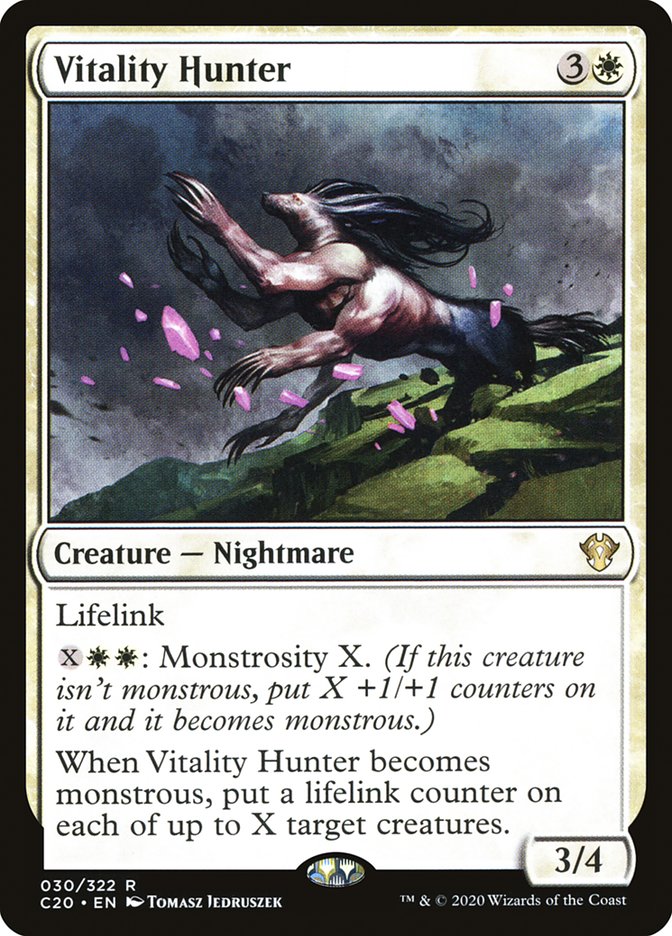 Vitality Hunter [Commander 2020] | Jomio and Rueliete's Cards and Comics