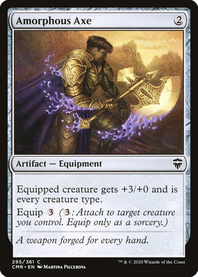 Amorphous Axe [Commander Legends] | Jomio and Rueliete's Cards and Comics