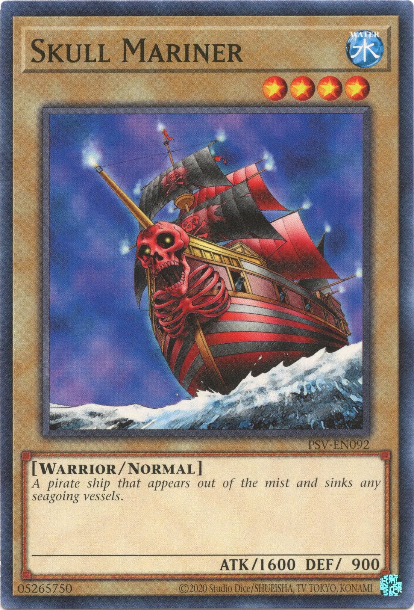 Skull Mariner (25th Anniversary) [PSV-EN092] Common | Jomio and Rueliete's Cards and Comics