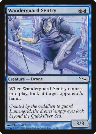 Wanderguard Sentry [Mirrodin] | Jomio and Rueliete's Cards and Comics