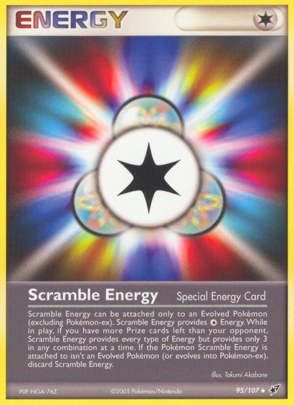 Scramble Energy (95/107) [EX: Deoxys] | Jomio and Rueliete's Cards and Comics