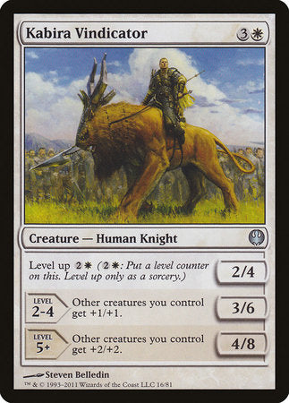 Kabira Vindicator [Duel Decks: Knights vs. Dragons] | Jomio and Rueliete's Cards and Comics
