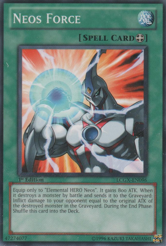 Neos Force [LCGX-EN096] Common | Jomio and Rueliete's Cards and Comics