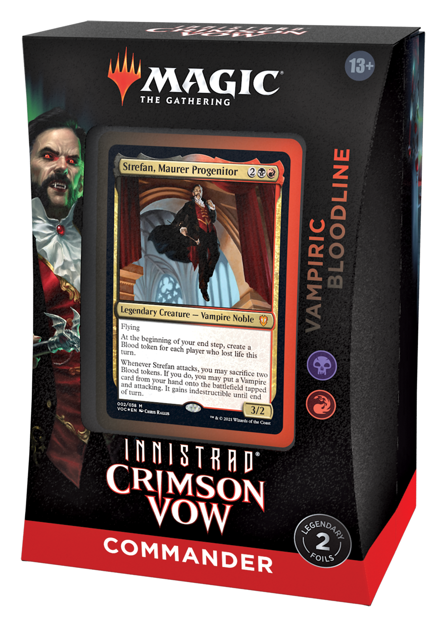 Innistrad: Crimson Vow - Commander Deck (Vampiric Bloodline) | Jomio and Rueliete's Cards and Comics