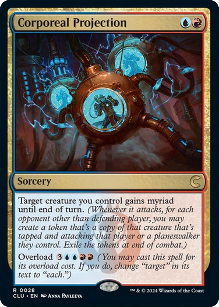 Corporeal Projection [Ravnica: Clue Edition] | Jomio and Rueliete's Cards and Comics