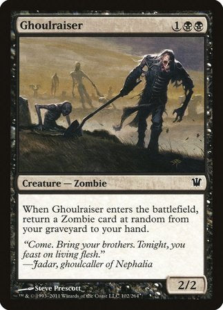 Ghoulraiser [Innistrad] | Jomio and Rueliete's Cards and Comics