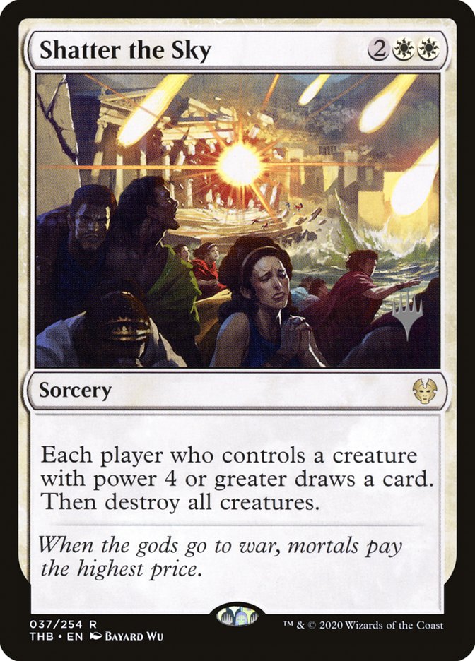 Shatter the Sky (Promo Pack) [Theros Beyond Death Promos] | Jomio and Rueliete's Cards and Comics