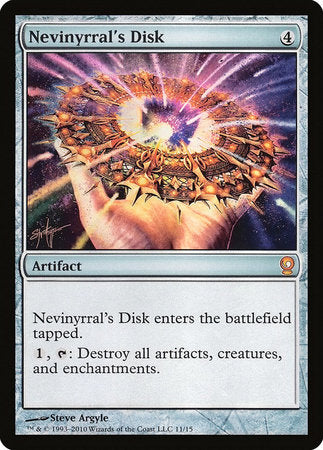 Nevinyrral's Disk [From the Vault: Relics] | Jomio and Rueliete's Cards and Comics