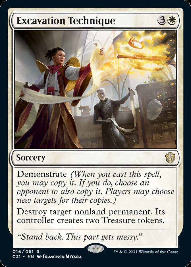Excavation Technique [Commander 2021] | Jomio and Rueliete's Cards and Comics