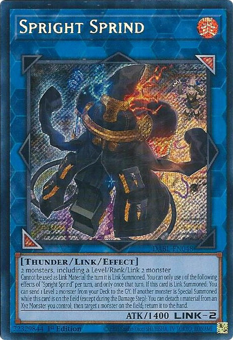 Spright Sprind [DABL-EN048] Secret Rare | Jomio and Rueliete's Cards and Comics