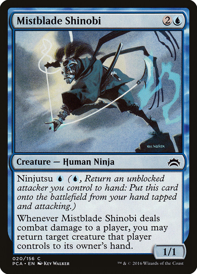 Mistblade Shinobi [Planechase Anthology] | Jomio and Rueliete's Cards and Comics