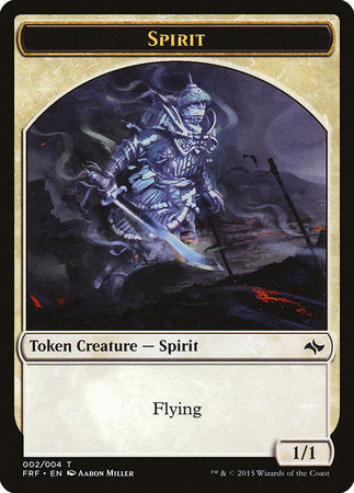Spirit Token [Fate Reforged Tokens] | Jomio and Rueliete's Cards and Comics