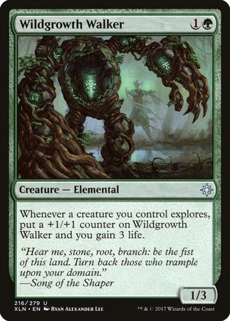 Wildgrowth Walker [Ixalan] | Jomio and Rueliete's Cards and Comics
